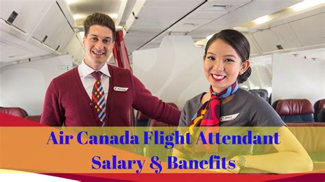 air canada flight attendant pay